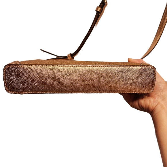 Kate Spade Gold glitter Crossbody - Picture 4 of 9